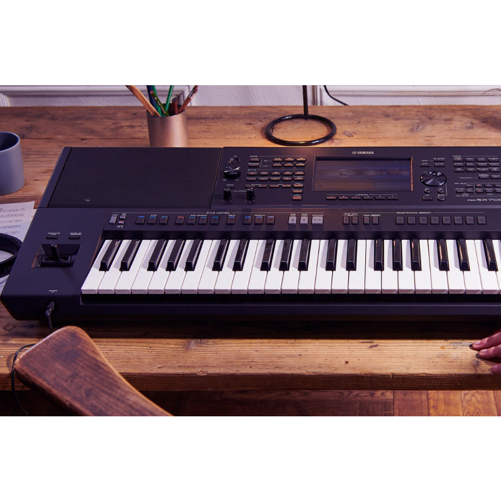 Teclado Arranjador Yamaha PSR-SX700 61 Teclas Sensitiv