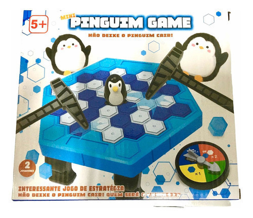 Jogo Pinguim Game Braskit Multicor