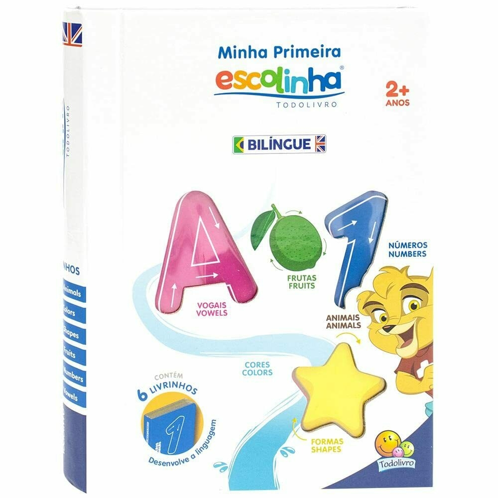 Livro Infantil Escolinha Jogos Educativos Todo Livro - minipreco