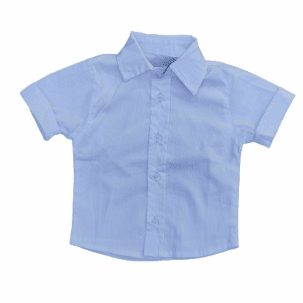 Menino -Camisas Camisa Infantil Menino Social Manga Curta