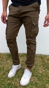 Pantalón Cargo Verde Oliva