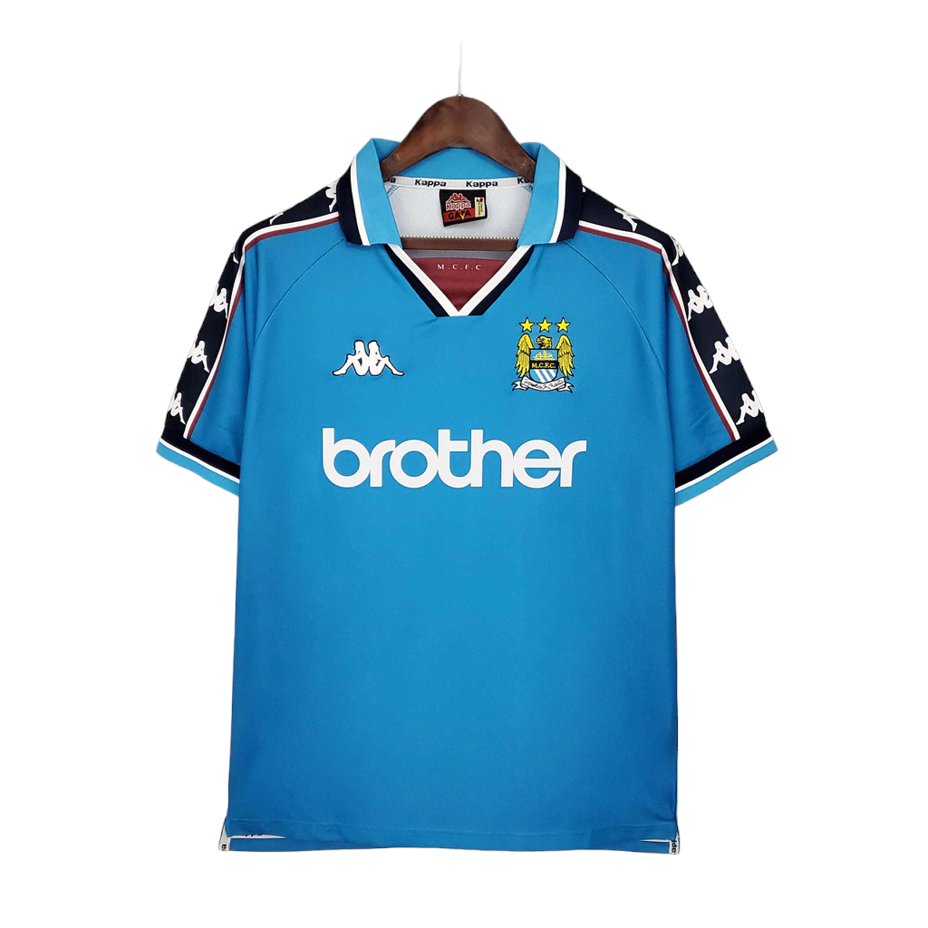 Camisa Manchester City 22/23 Versão Torcedor Pré-Jogo - Azul