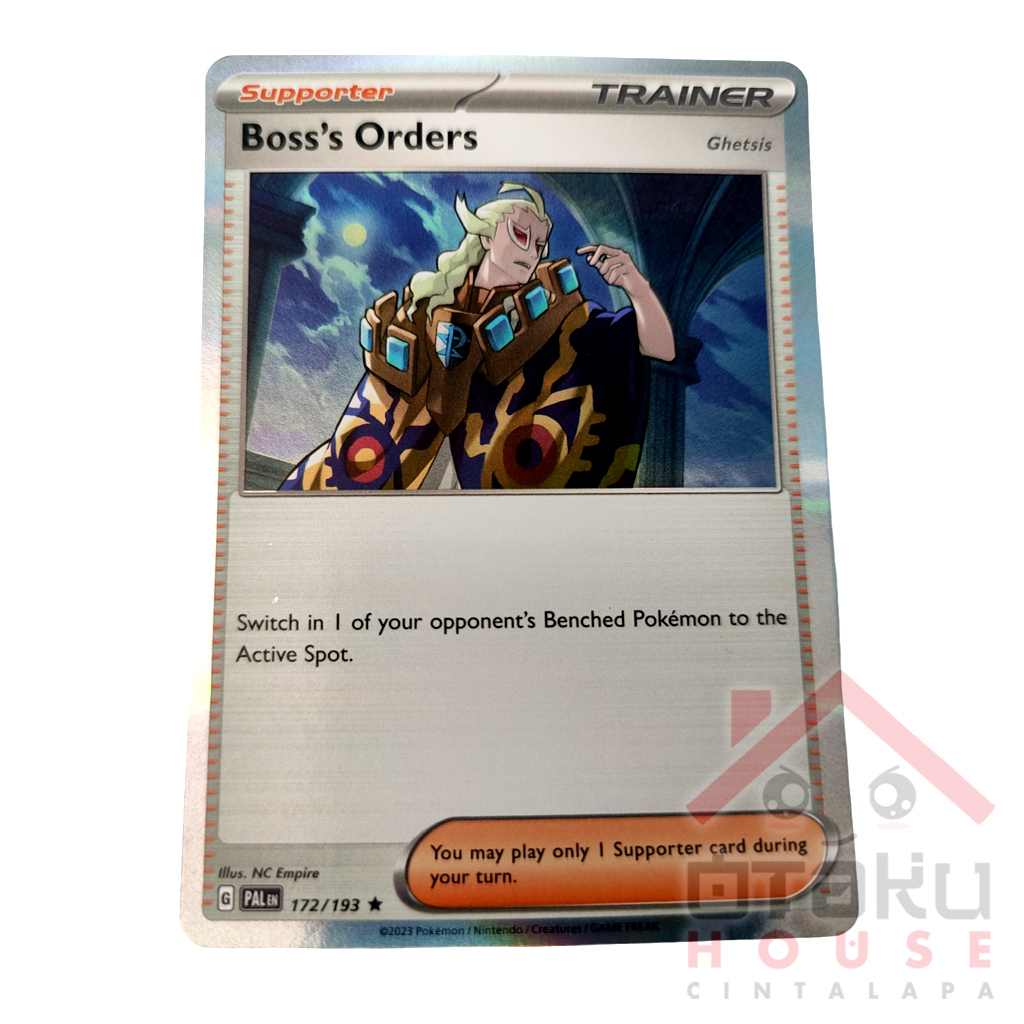 Boss's Orders [Ghetsis] 114/132 – Mega Evolution – Pokémon TCG – JSA Authenticated NM Playset