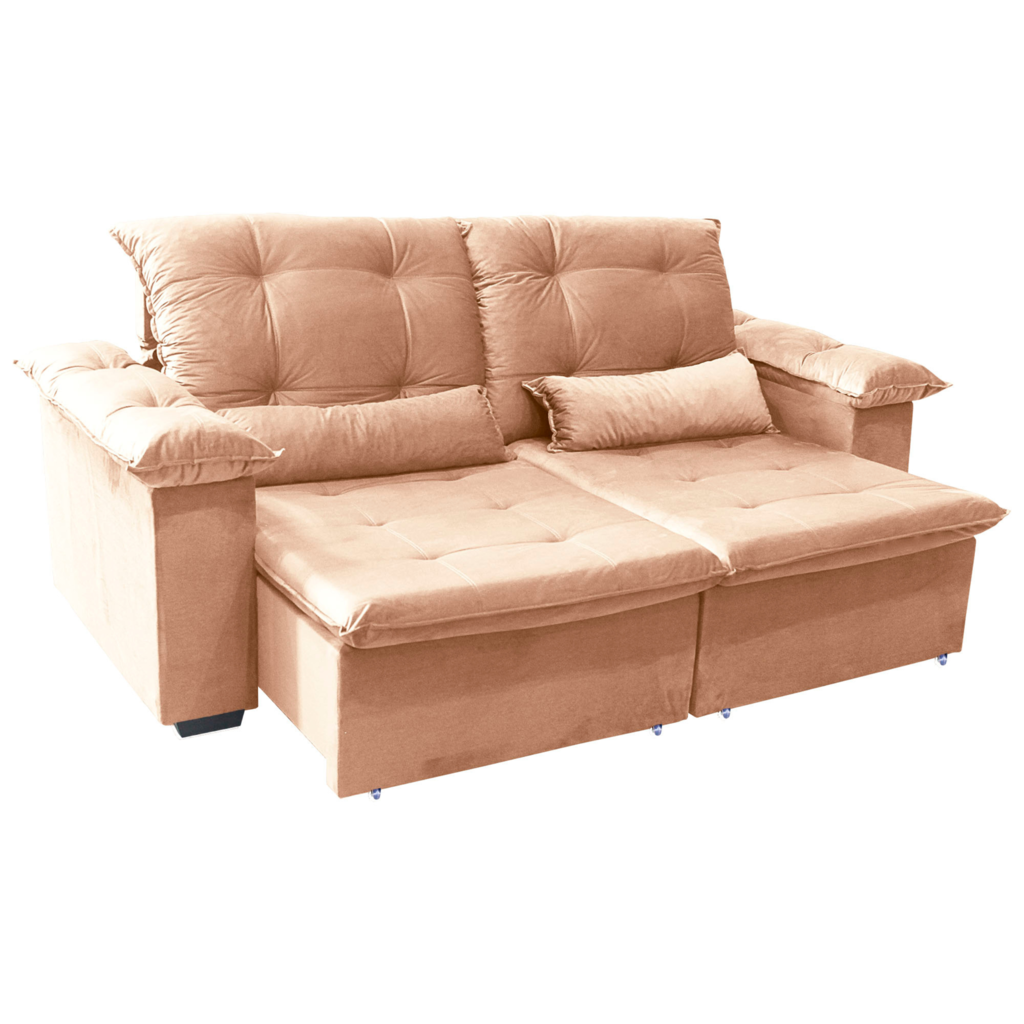 Sofá Retrátil/R. Frete Grátis Á Partir De R 1499 12x Cartão
