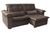 Sofá Retrátil e Reclinável 2,00m Roma - Veludo Importado - Espuma D33 Com Pillow Top - Marrom - comprar online