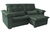 Sofá Retrátil e Reclinável 2,00m Roma - Veludo Importado - Espuma D33 Com Pillow Top - Verde-Musgo - comprar online