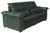 Sofá Retrátil e Reclinável 2,00m Roma - Veludo Importado - Espuma D33 Com Pillow Top - Verde-Musgo na internet