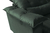 Sofá Retrátil e Reclinável 2,00m Roma - Veludo Importado - Espuma D33 Com Pillow Top - Verde-Musgo - loja online