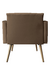 Poltrona Decorativa/Recepção Diplomata Marrom - Sofabrica Estofados - Seu Conforto Começa Aqui!