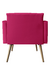 Poltrona Decorativa/Recepção Diplomata Vinho - Sofabrica Estofados - Seu Conforto Começa Aqui!