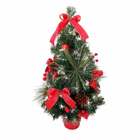 Árvore de Natal Decorada Com Papai Noel - Luzes e Som 127V -SALDÃO - Papel  Mache