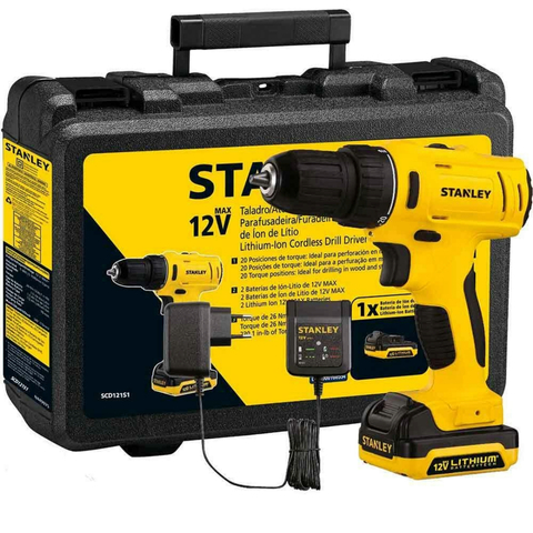 Furadeira de Impacto 20v Maleta 2 Baterias Dcd709d2 Dewalt - Loja Brafer