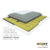 Lana de vidrio ISOVER para tabiques Acustiver R400 - Distribuidora Sur
