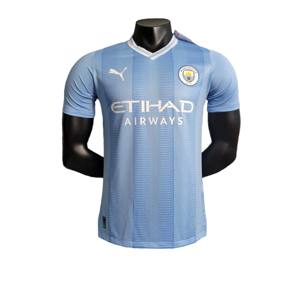 Camisa Manchester City III 23/24 Puma Jogador Masculina - Azul Escura