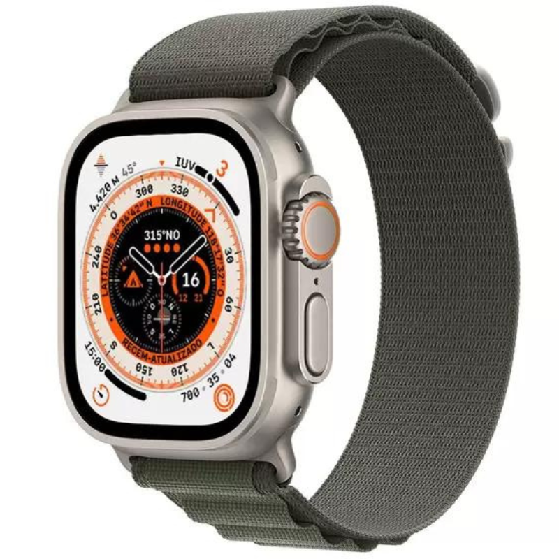 Apple Watch Ultra 2 GPS Celular 49mm Capa de Titânio com Pulseira