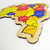 Quebra-Cabeça Mapa do Brasil Educativo com Regiões Estados e Capitais - loja online