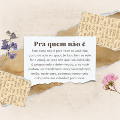 Curso INTRODUÇÃO ÀS TÉCNICAS DE ENCADERNAÇÃO ARTESANAL