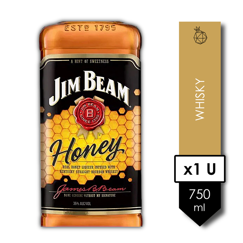 Jim Beam Honey . Whisky . 750ml