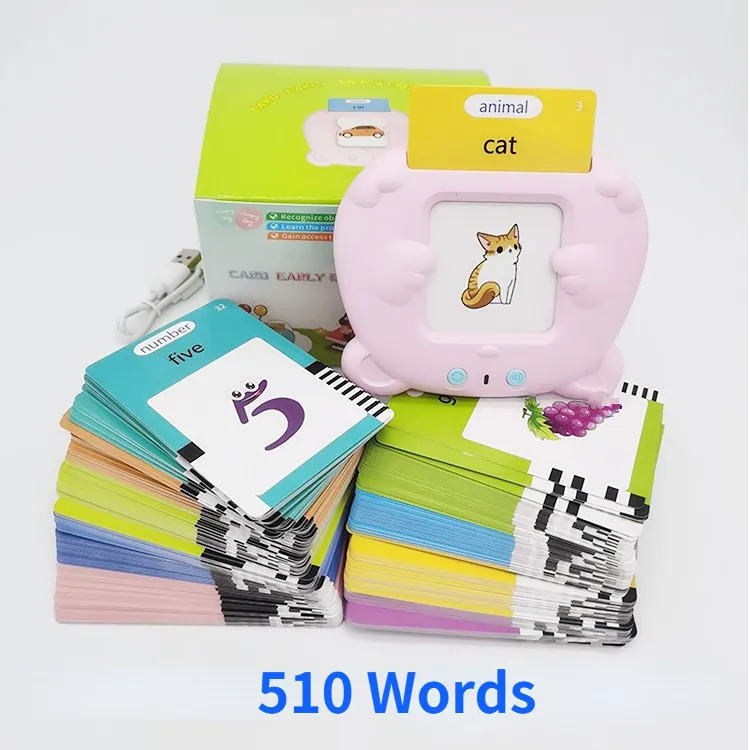 Máquina de aprendizagem soletrar palavras em inglês jogo com cartas letras  para crianças - AliExpress