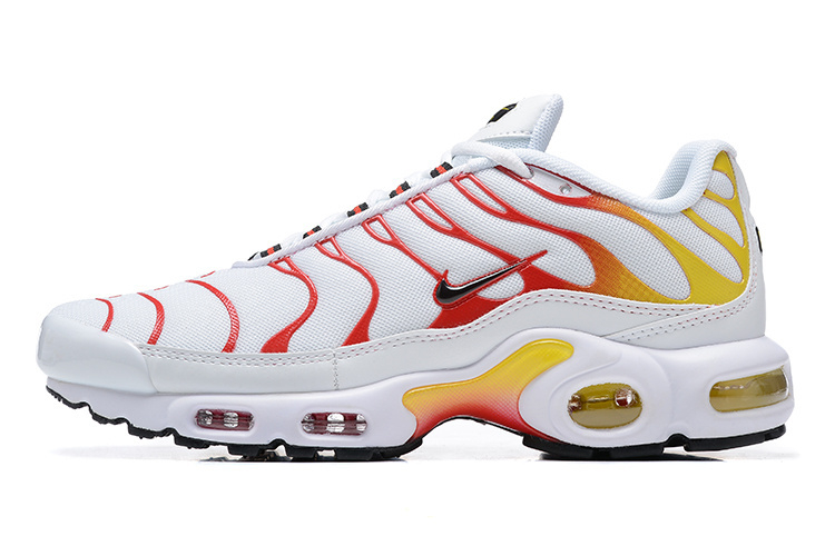 Nike tn sales yellow white