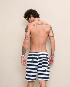 Short Casal - Beach Coqueiro (Llistrado P/b coleção 1.0) - loja online