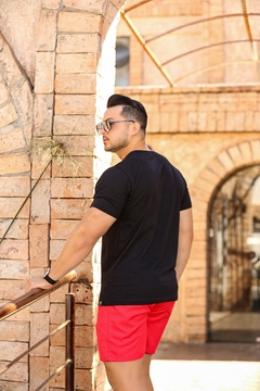 T-SHIRT COTTON PRETO - loja online
