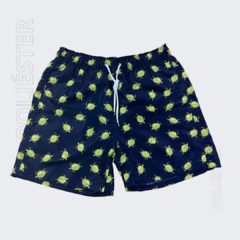 Short Poliéster - tartaruga