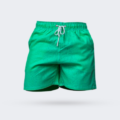 Short de Linho - verde bandeira
