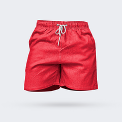 Short de Linho - vermelho
