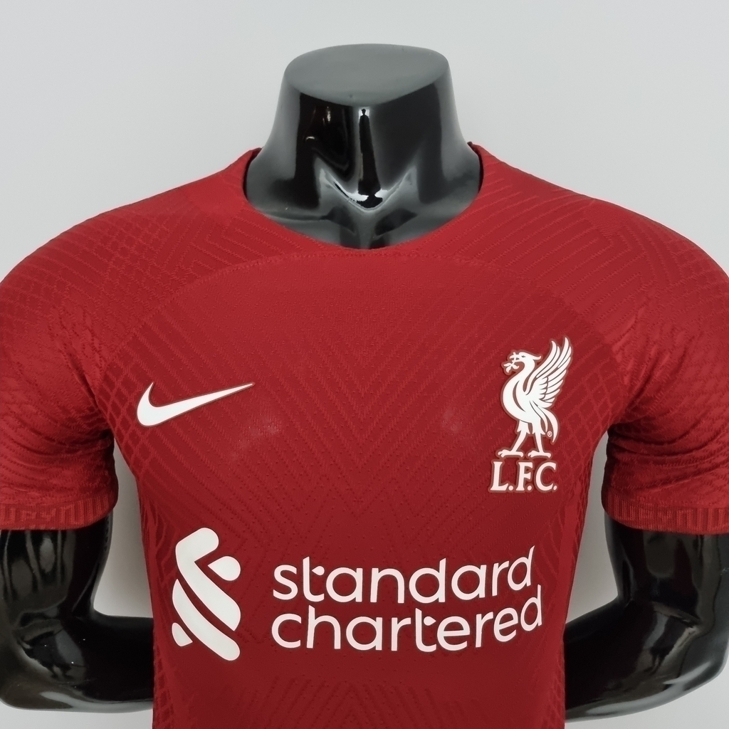 Camisa Liverpool 23/24 Torcedor Nike Masculina - Vermelho