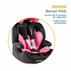Imagen de Silla De Auto Pikaboo Butaca Boreal Rosado