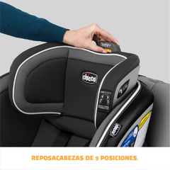Silla de Auto Convertible Chicco Nextfit Zip con Latch Carbon - Pikaboo