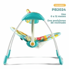 Columpio Pikaboo Musical Azul - comprar online