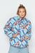 PUFFER EKSTER GEO PRINT