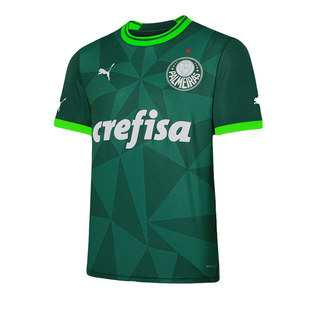 CAMISA PALMEIRAS I HOME 23/24 - TORCEDOR - MASCULINA - VERDE