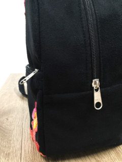 Mini mochila preta - loja online