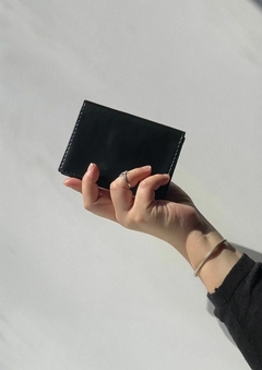 Conjunto bolsa e carteira mini preta - comprar online