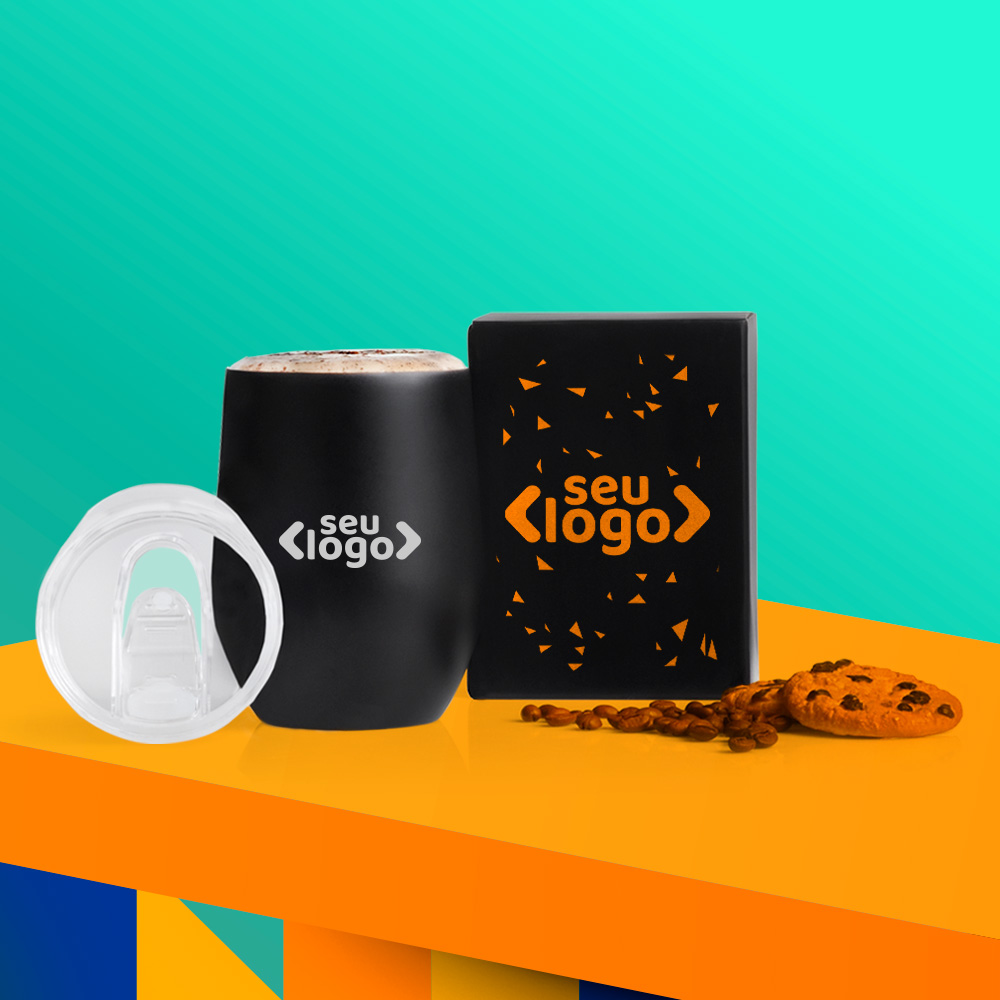 Copo Thermal Guard Preto 340ml
