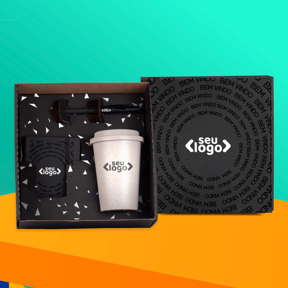 Kit Essential Plus (Copo, Caneta e Caderneta)
