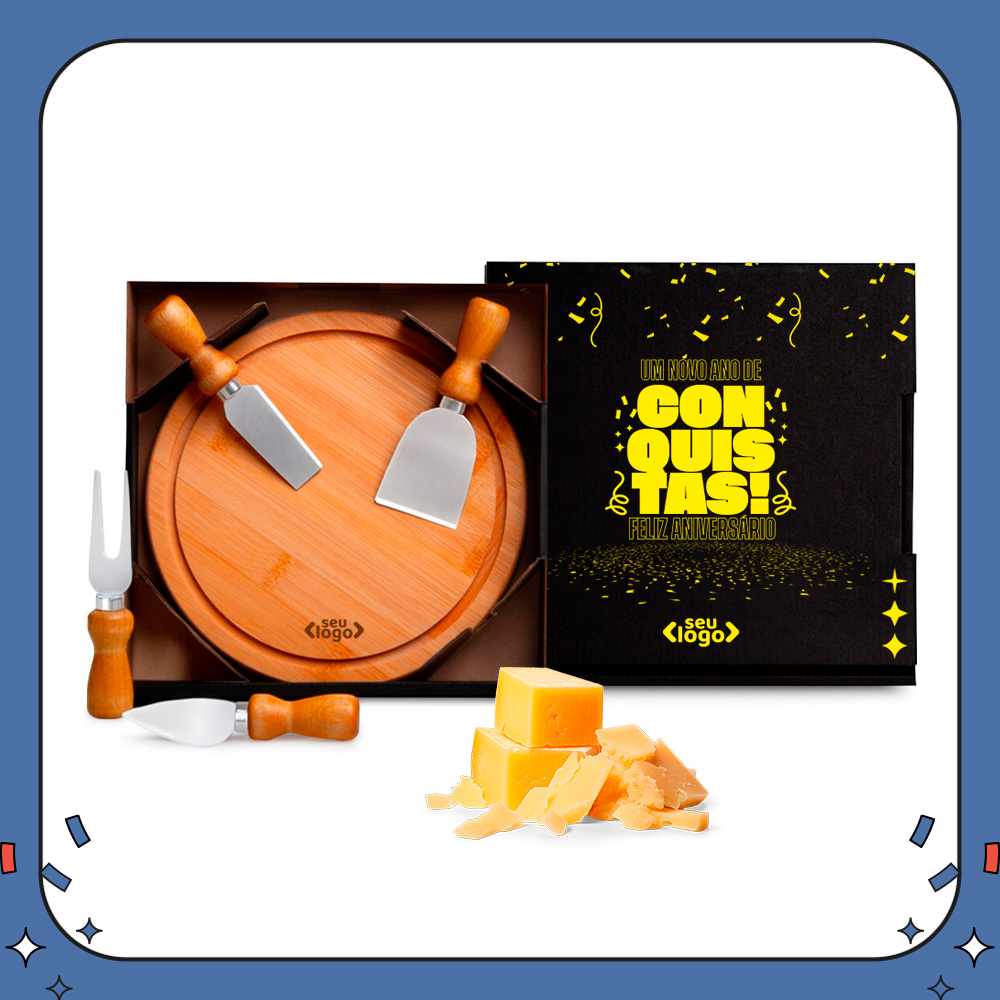 Kit Queijo & Sabor com 5 peças