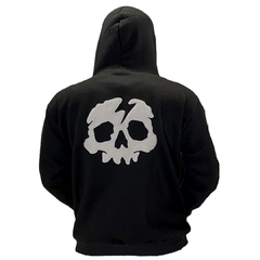 BUZO ALGODON FRIZADO OVER CALAVERA