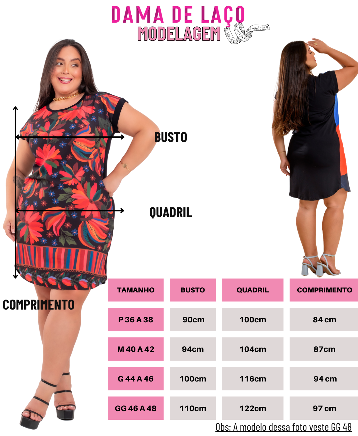 Vestido ShaperDress® (3 em 1) - Vestido + Cinta + Sutiã - Curto