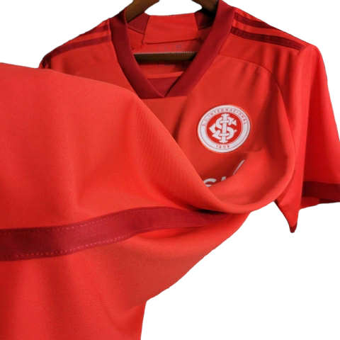 Camisa Internacional Infantil I 23/24 s/n° Torcedor Adidas Masculina -  Vermelho