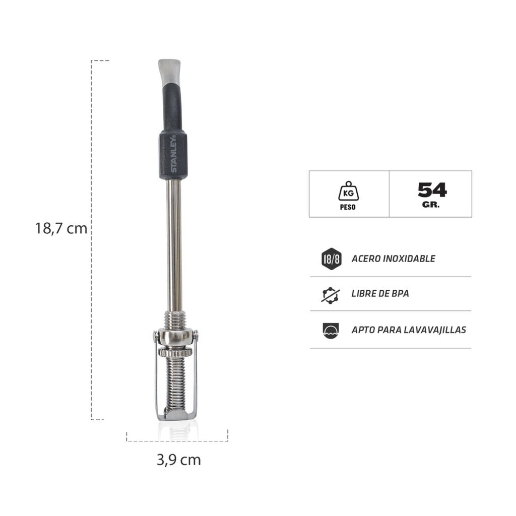 MATE STANLEY BOMBILLA STANLEY TERMO STANLEY ACERO INOXIDABLE BOMBILLA SPRING