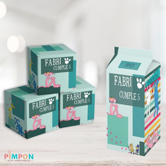 Kit imprimible personalizado - pantera rosa (verde) - comprar online