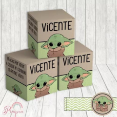 Kit imprimible personalizado - Baby Yoda - pimpon