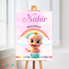 Kit imprimible personalizado - Looloo kids (rosa)