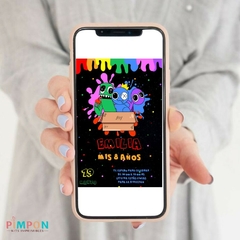 Kit imprimible personalizado - Rainbow Friends - comprar online