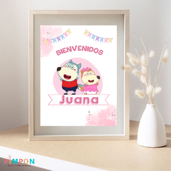 Kit imprimible personalizado - Wolfoo y Lucy - comprar online
