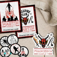 Imagen de Kit imprimible personalizado - Stranger Things